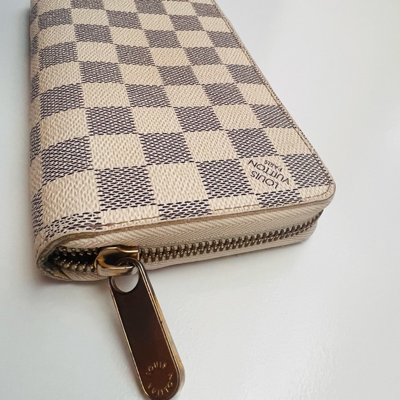 🔥LOUIS VUITTON Damier Azur Zippy Wallet - Picture 8 of 12